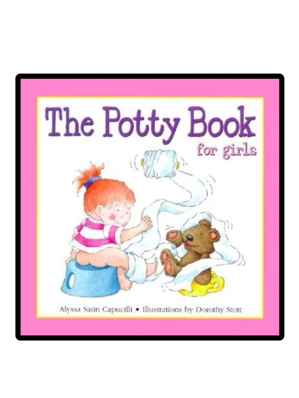 BUNDLE & SAVE🎉 The Potty Book for Girls Hardcover